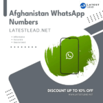 Afghanistan WhatsApp Data Full Package